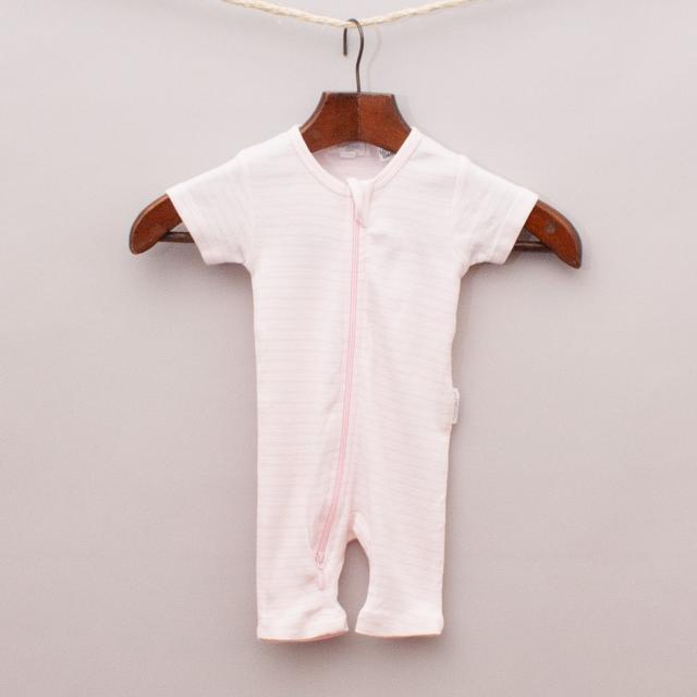 Purebaby Striped Romper