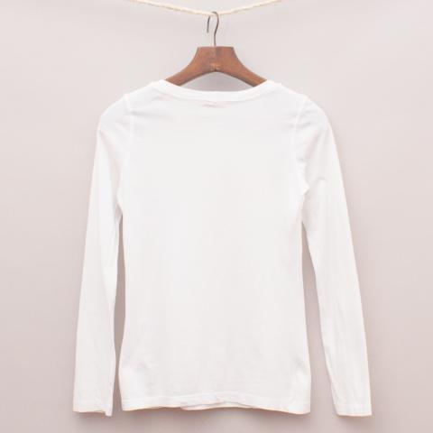 Juicy Couture White Long sleeve