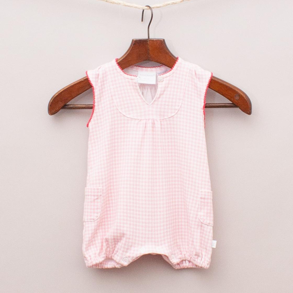 Marquise Check Romper