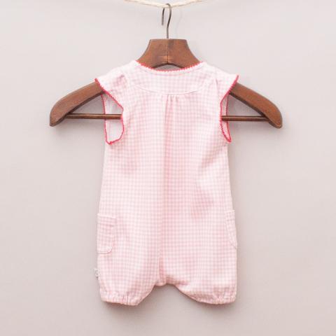 Marquise Check Romper
