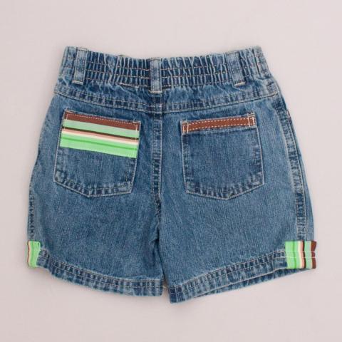 Innocent Prints Denim Shorts 