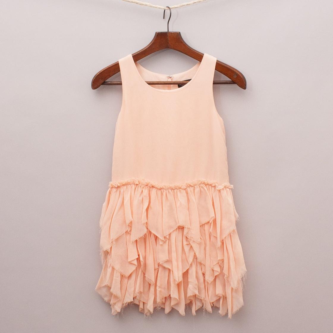 Bardot Ruffled Dress