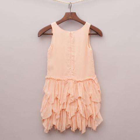 Bardot Ruffled Dress