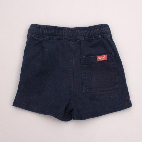 Seed Navy Blue Shorts