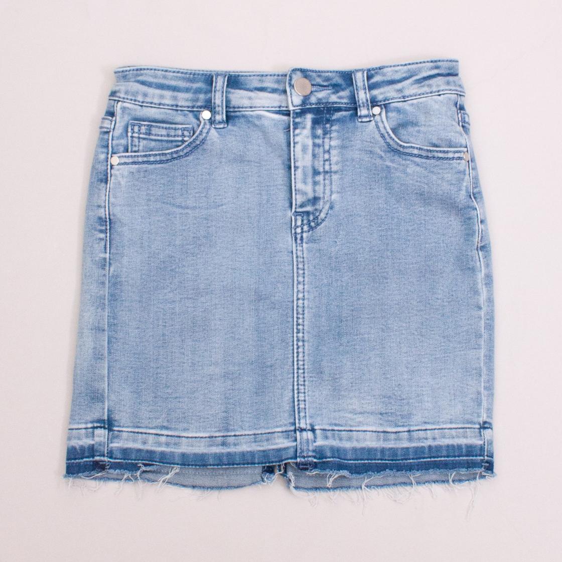 Seed Denim Skirt