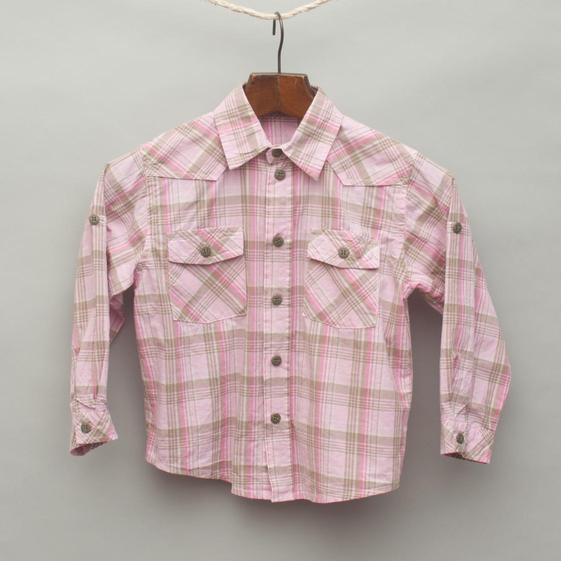 Pink Plaid Shirt