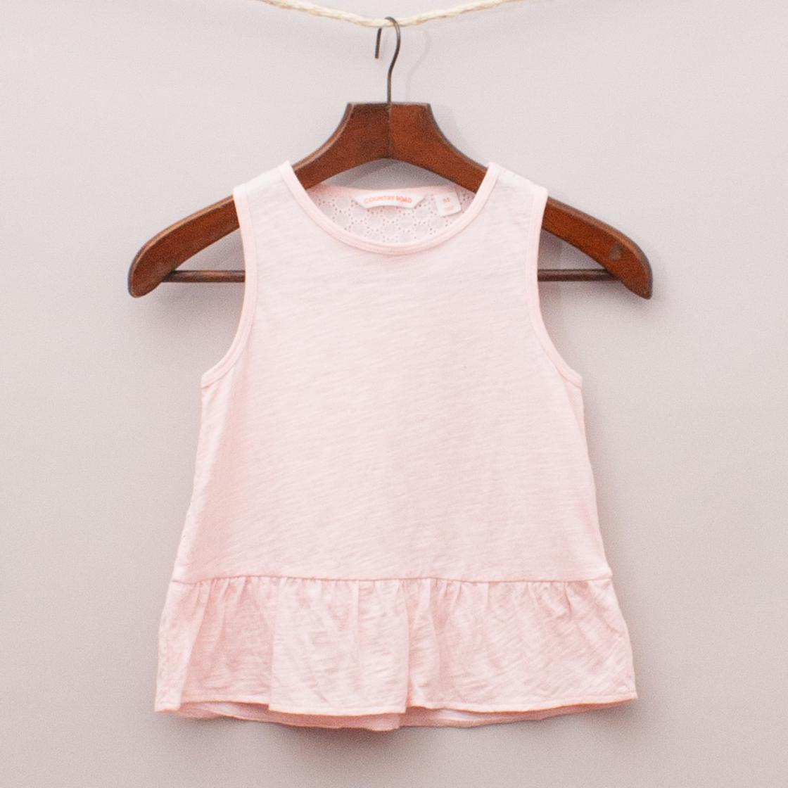 Country Road Pink Singlet