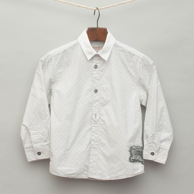 Light Grey Printed Shirt