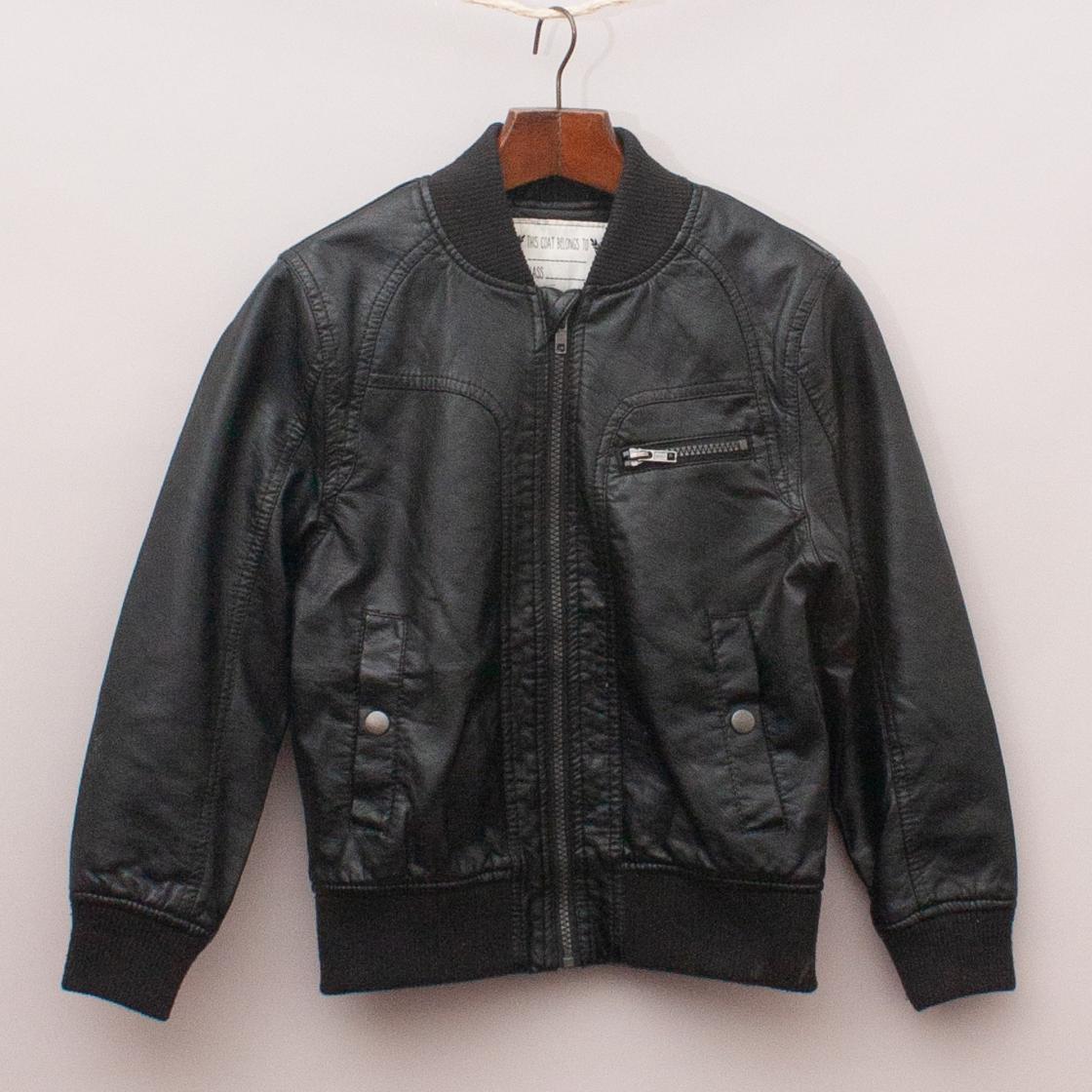 M&S Faux Leather Jacket