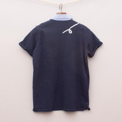 Calvin Klein Navy Blue Polo Shirt