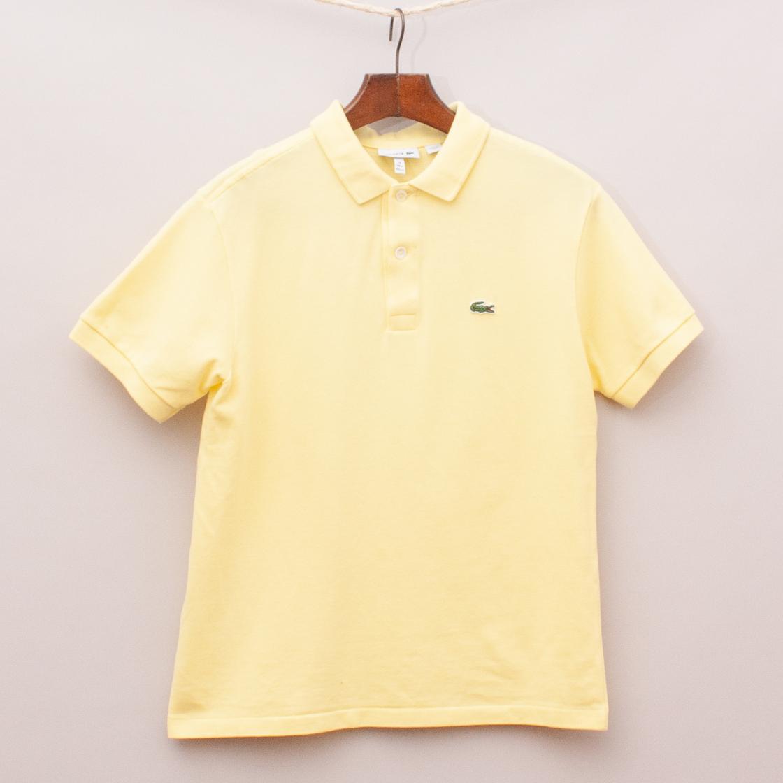 Lacoste Yellow Polo Shirt
