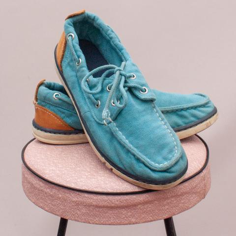 Timberland Blue Boat Shoes - EU 37