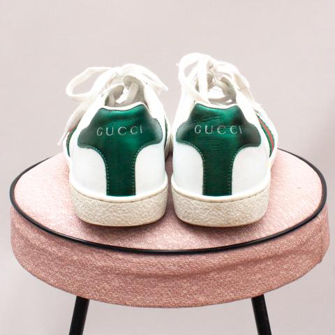 Gucci Ace Leather Sneakers - EU 33