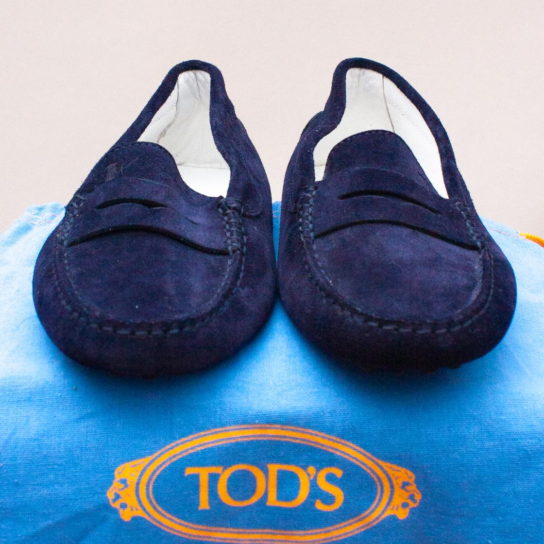 Tod's Suede Moccasin's - EU 34 *Worn Once