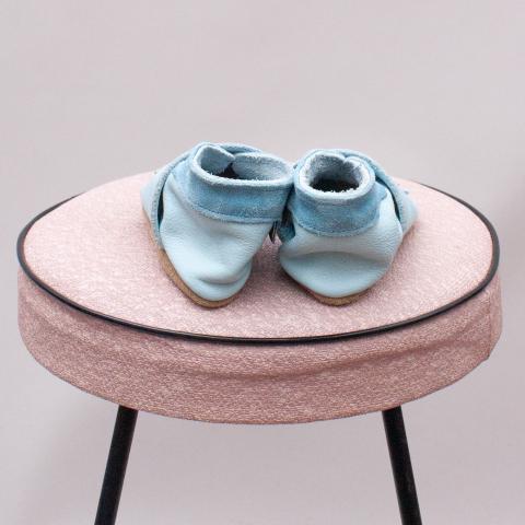 Inch Blue Sail Boat Sandals - Size 6-12Mths  "Brand New"