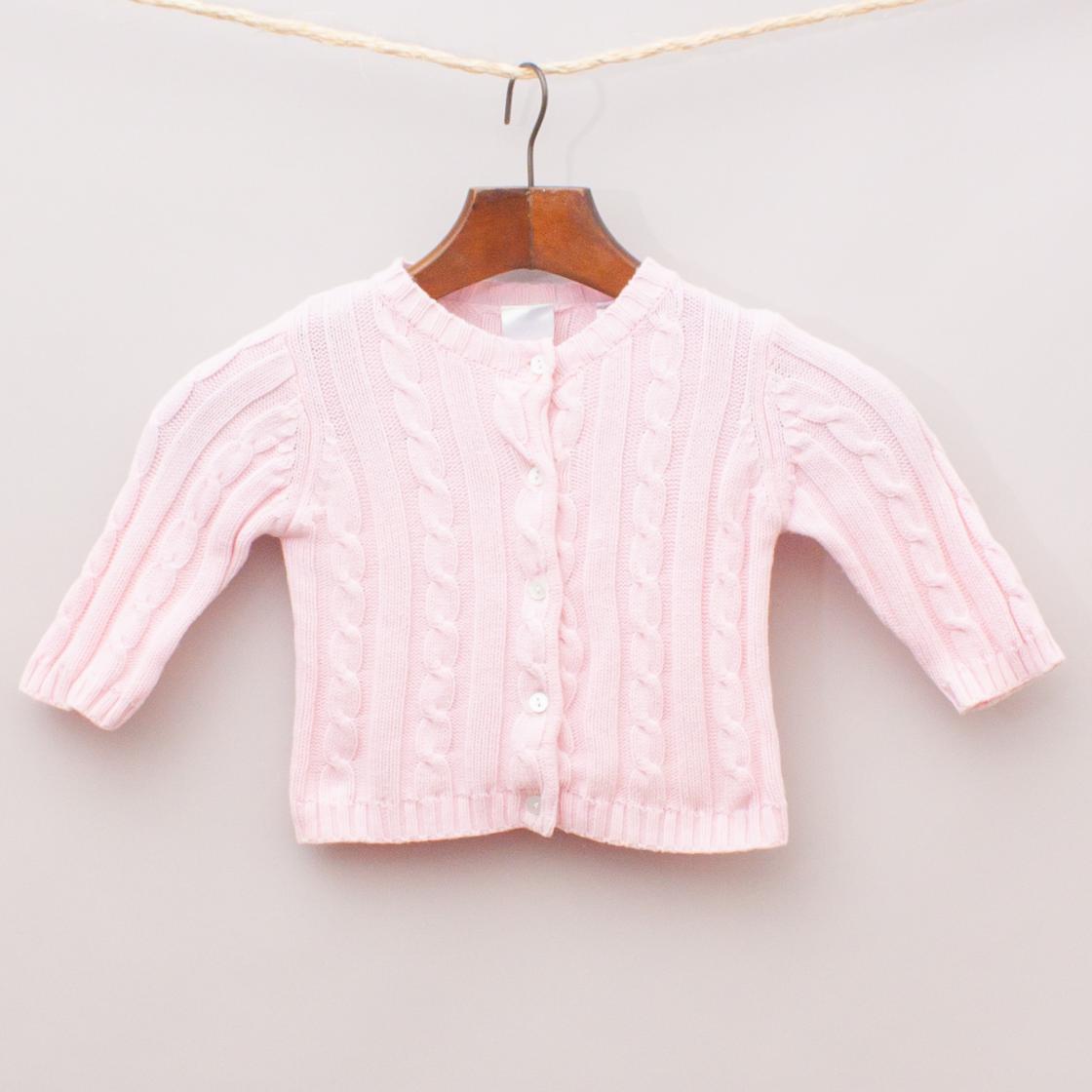 Seed Cable Knit Cardigan
