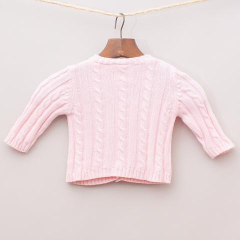Seed Cable Knit Cardigan