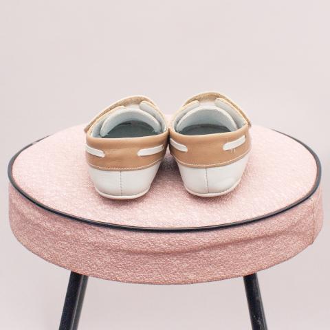 TNY Leather Baby Shoes - EU 19 (0-12Mths Approx.)
