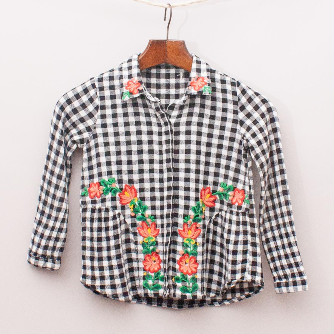 Check & Floral Shirt