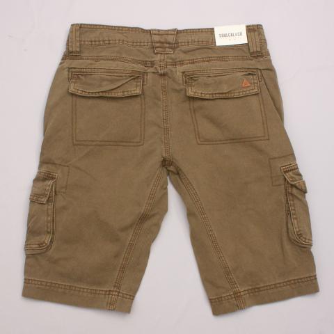 SoulCal & Co Khaki Cargo Shorts "Brand New"