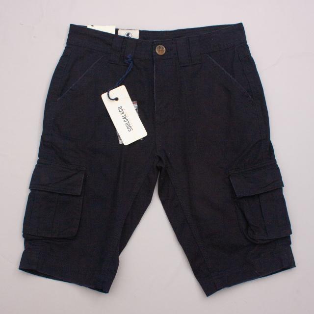 SoulCal & Co Navy Blue Cargo Shorts "Brand New"
