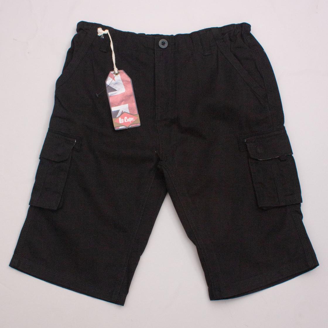 Lee Copper Black Cargo Shorts "Brand New"