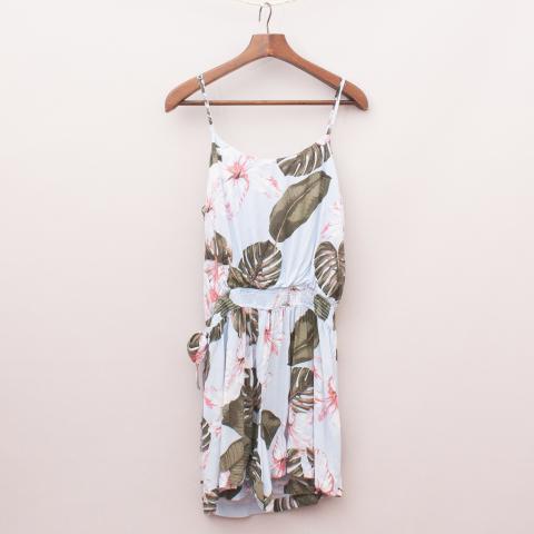 Decjuba Floral Playsuit