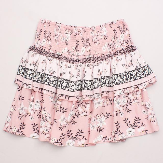 Decjuba Floral Skirt