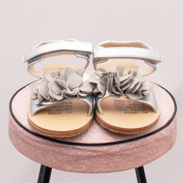 Walnut Embellished Sandals - EU 33 (Age 6 Approx.)