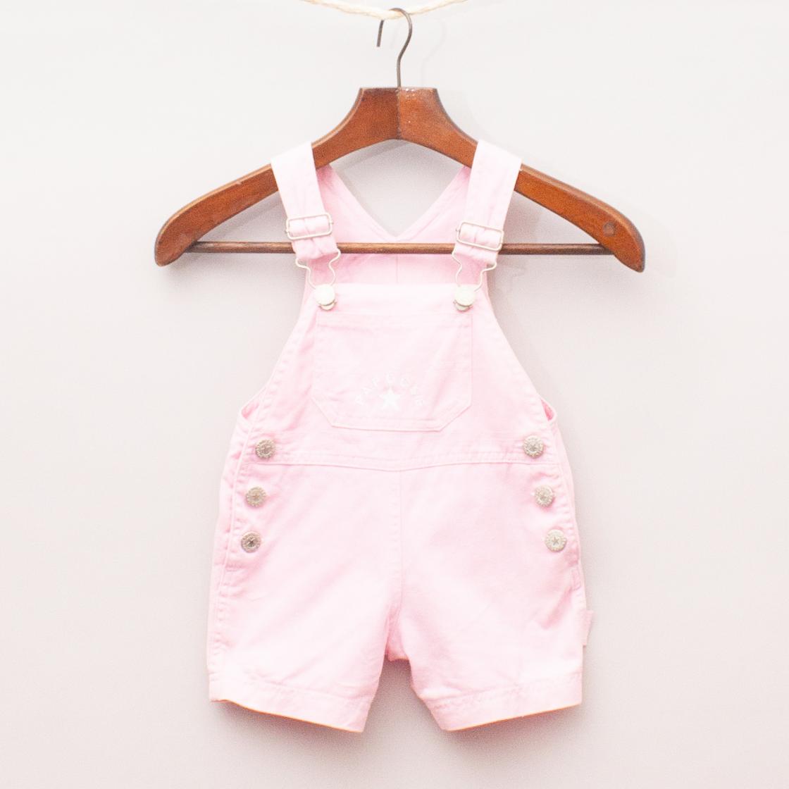 Papoose Pink Overalls