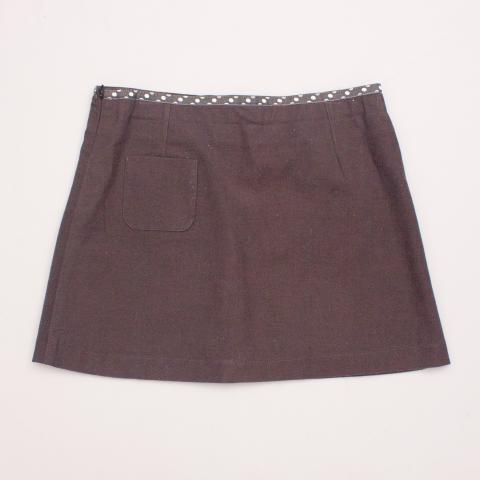 Gumboots Charcoal Skirt