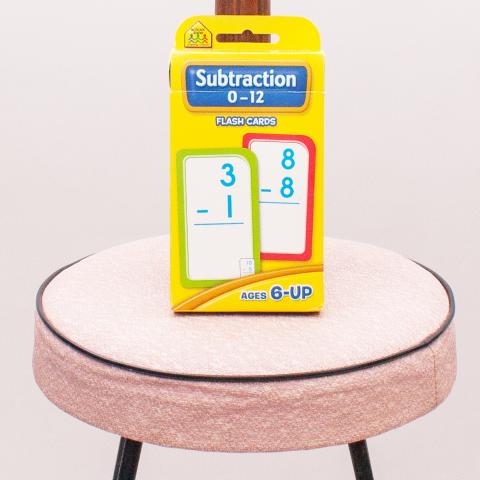 Subtraction Flash Cards