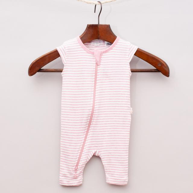 Purebaby Striped Romper