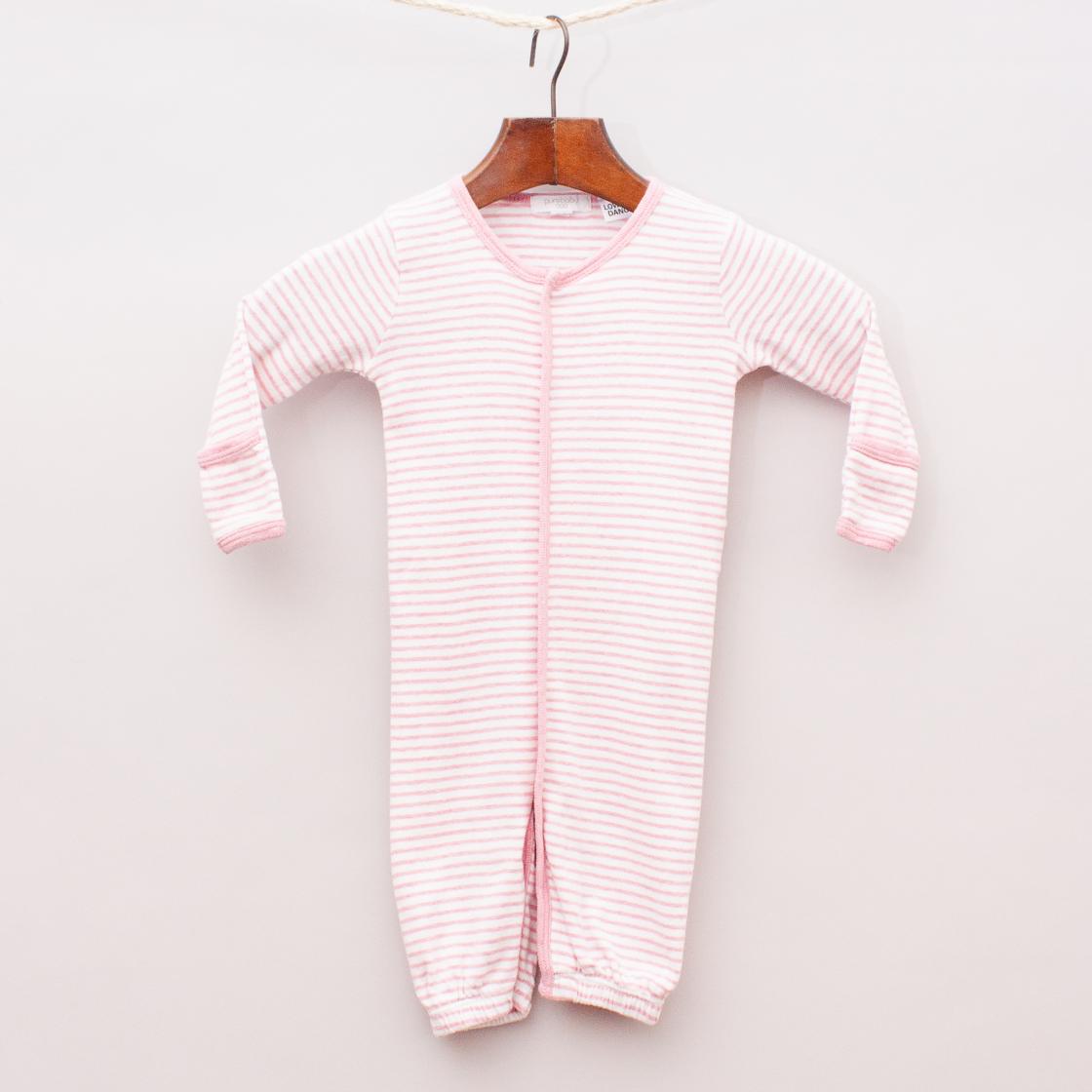 Purebaby Striped Romper