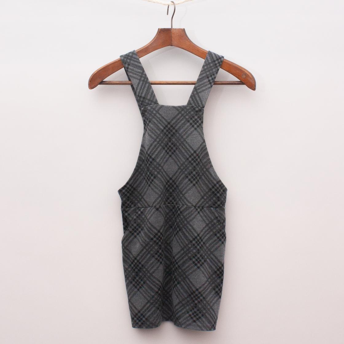 Innocence Kids Plaid Pinafore