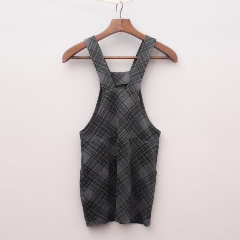 Innocence Kids Plaid Pinafore