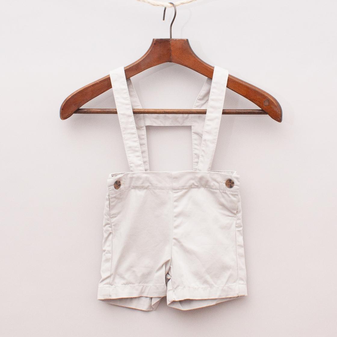 Gocco Grey Shorts & Suspenders