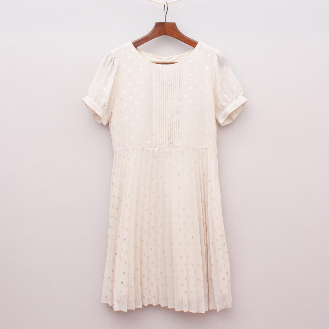 Blush Polka Dot Dress
