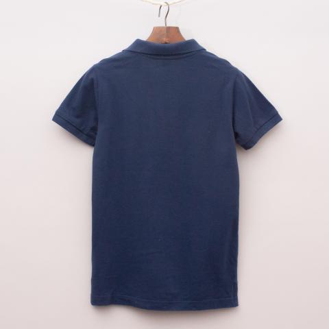 Zara Navy Blue Polo Shirt