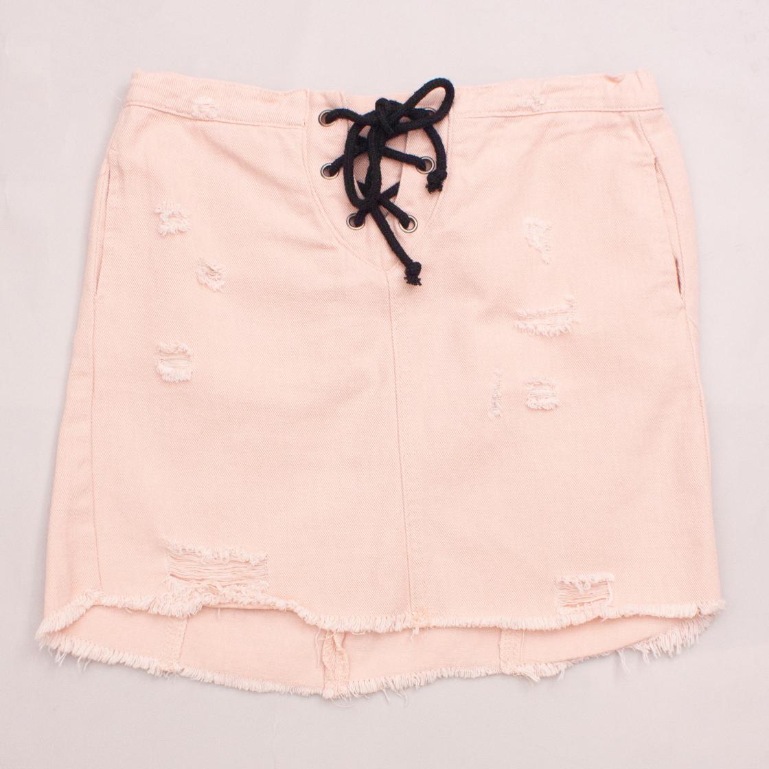 Hayden Pastel Denim Skirt