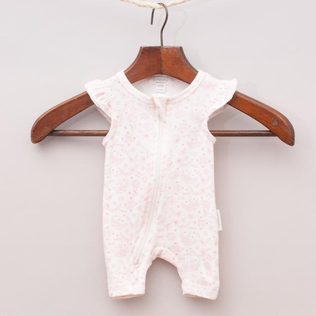 Purebaby Paisley Romper