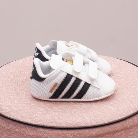 Adidas White Baby Sneakers - Size 000 "Brand New"
