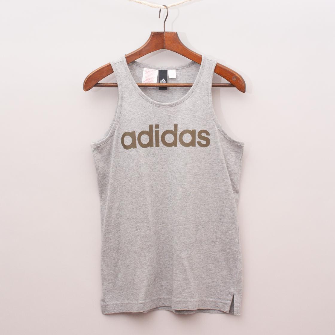 Adidas Grey Singlet