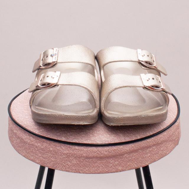 Cotton On Metallic Sandals - EU 31 (Age 6-8 Approx.)