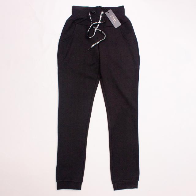 L'Urv Black Tracksuit Pants "Brand New"