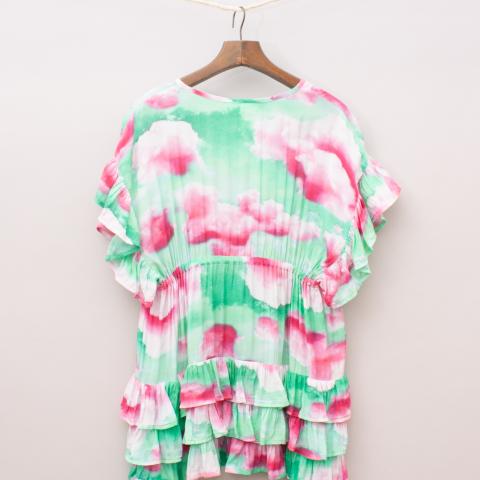 Paper Wings Tie-Dye Dress