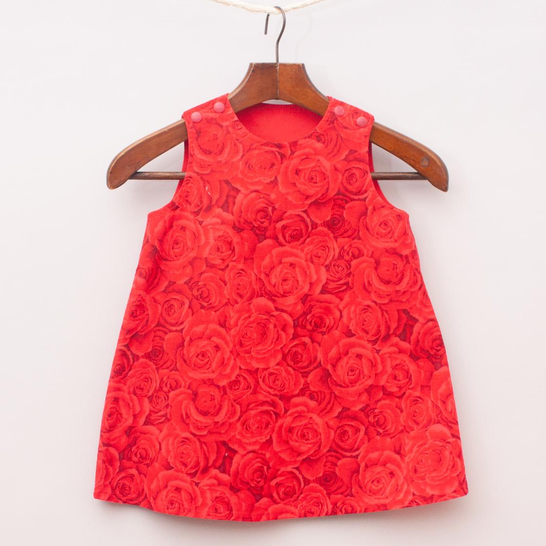 Red Rose Dress