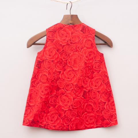 Red Rose Dress