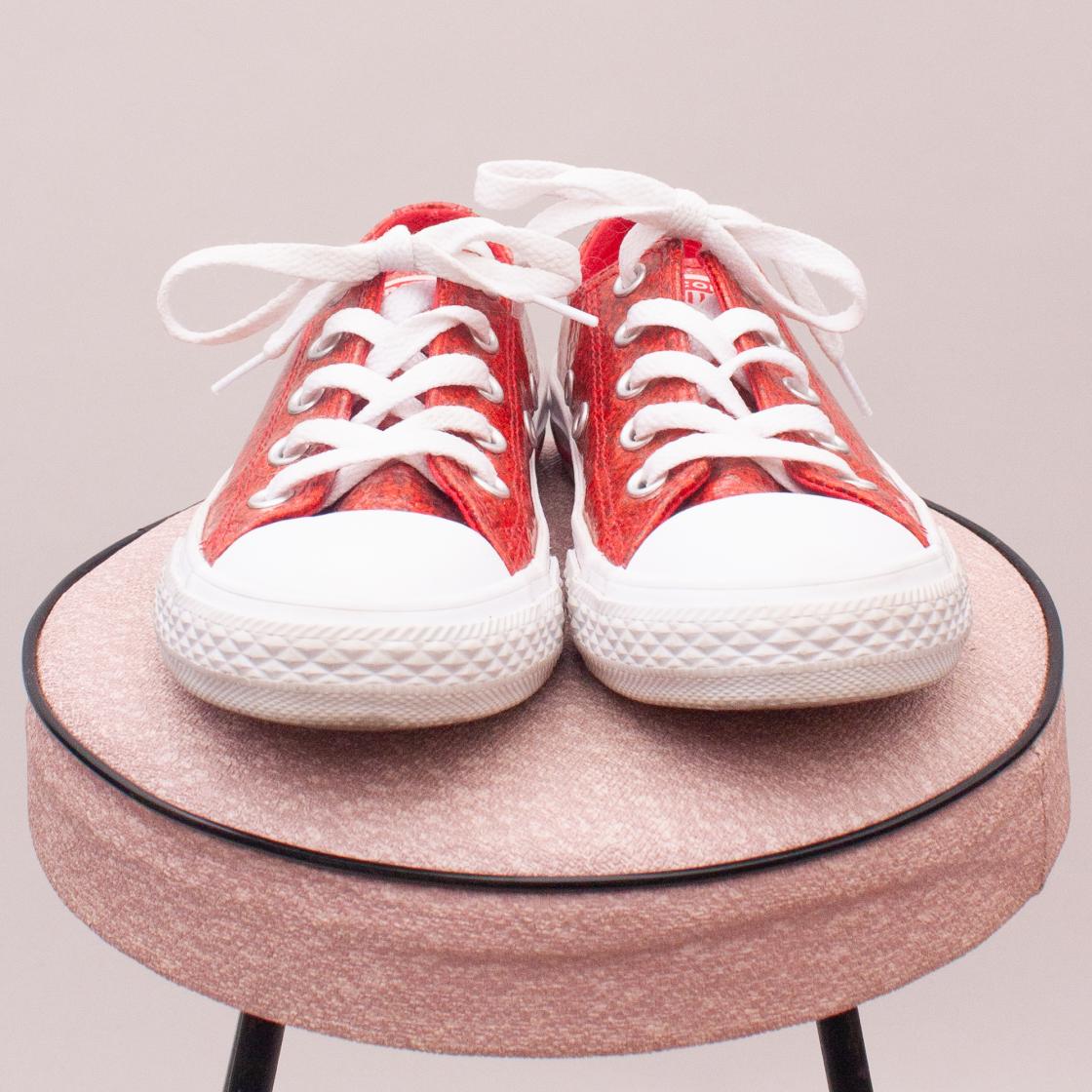 Converse Glitter Sneakers - EU 31 (Age 6 Approx.)