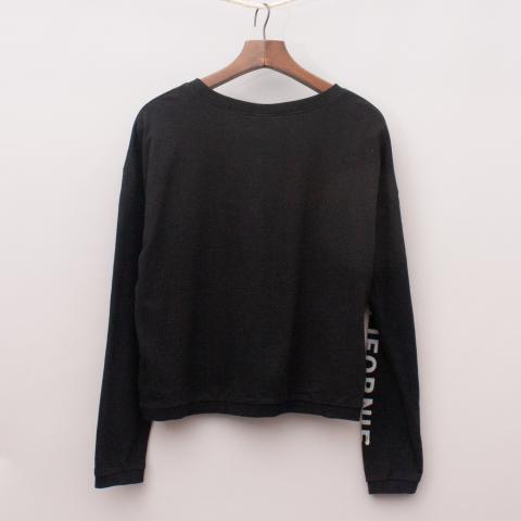 Seed Black Long Sleeve Top "Brand New"